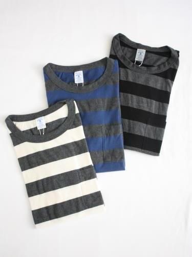 《50%OFF》Velva Sheen 半袖ボーダーTee unisex