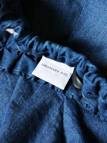 Ordinary Fits オーディナリーフィッツ ボールパンツ Denim Blue 正規通販 神戸のセレクトショップtapir タピア