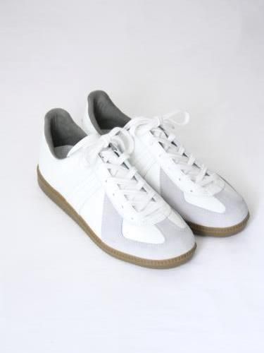 GERMAN TRAINER レザースニーカー WHITE unisex