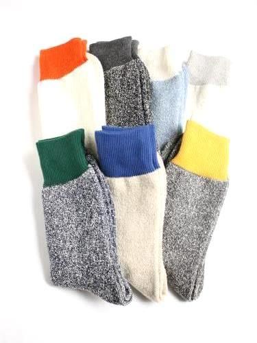 ROTOTO ダブルフェイスソックス シルク unisex