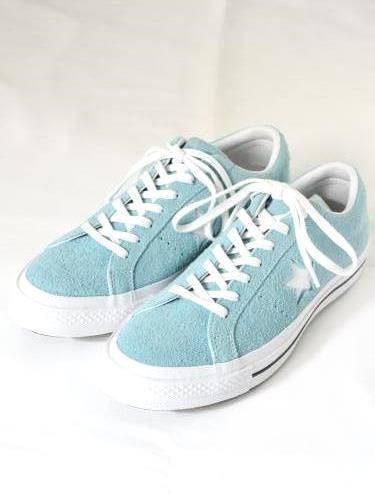 Baby blue 2025 one star converse