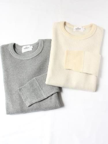 《50% OFF》 HS EQUIPMENT サーマルカットソー ladies