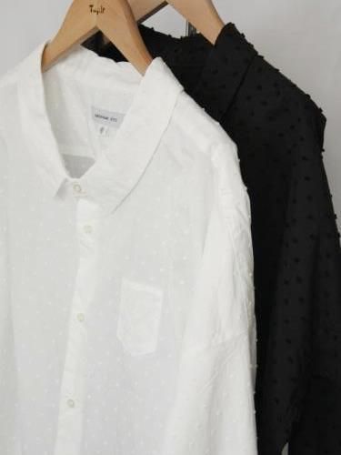 《30%OFF》 Ordinary fits BARBER SHIRTS dot ladies