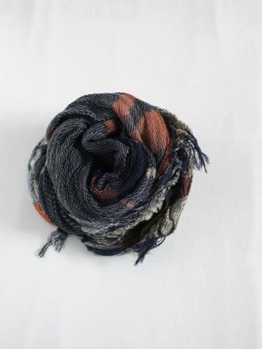 tamaki niime ڿ roots shawl cotton middle