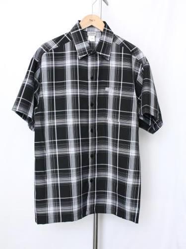 《30% OFF》CalTop オンブレチェック半袖シャツ mens