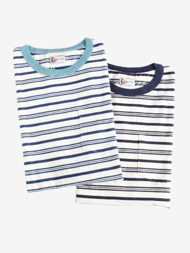 《50% OFF》 FELCO ヴィンテージボーダーポケTee unisex