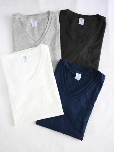 Velva Sheen Vネック ポケTee unisex