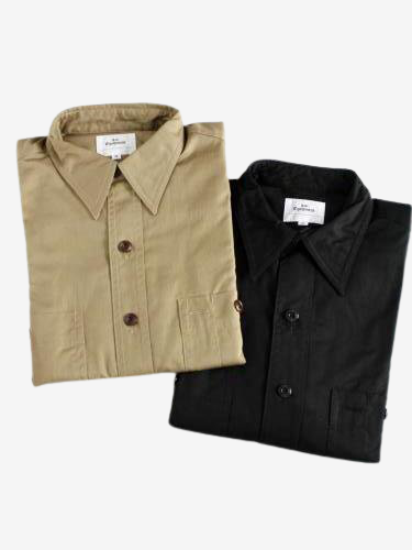《50%OFF》 HS EQUIPMENT コットンワークシャツ unisex