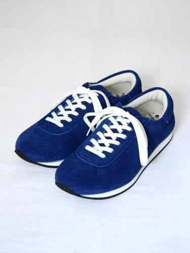 blueover mikey スウェードスニーカー NAVY BLUE unisex