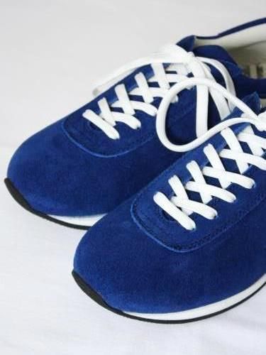 blueover (ブルーオーバー) mikey スウェードスニーカー NAVY