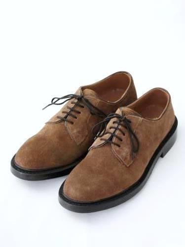 WALLSALL プレーントゥスウェードシューズ CAMEL SUEDE mens
