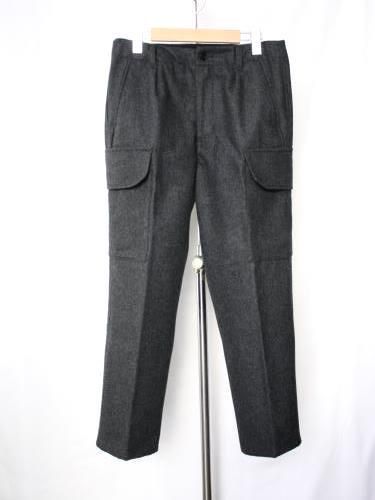 STILL BY HAND ウールメルトンカーゴパンツ mens