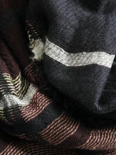 tamaki niime ڿ roots shawl woolcotton big С֥