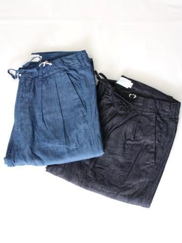 STILL BY HAND デニムイージーパンツ unisex