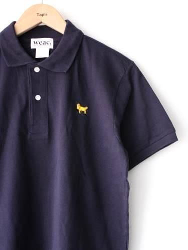 《30% OFF》 Tapir別注 weac. パグちゃんポロシャツ unisex