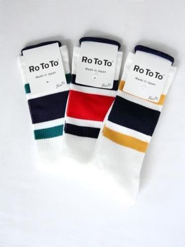ROTOTO ニュースクールソックス unisex