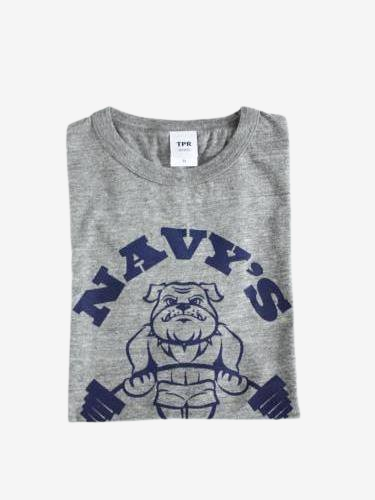 TPR  SPORTS NAVY'S プリントTee unisex