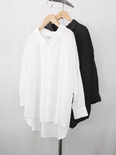 Ordinary fits BARBER SHIRTS Wガーゼ ladies