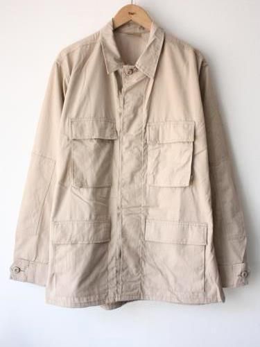 U.S.ARMY BDU JACKET DEADSTOCK BEIGE unisex
