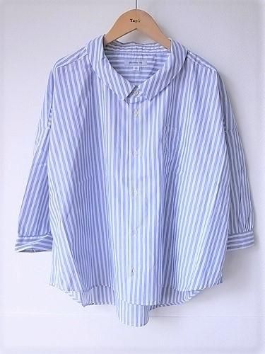 Ordinary fits BARBER SHIRTS STRIPE ladies