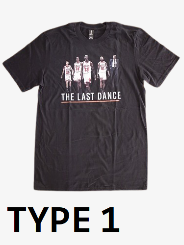 THE LAST DANCE プリントTシャツ mens
