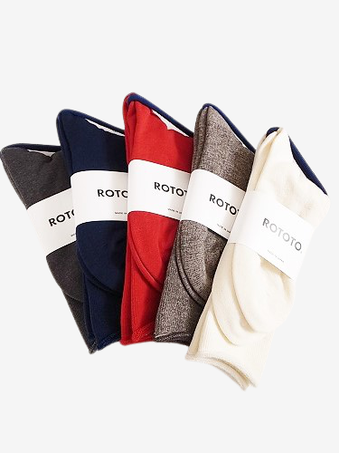 ROTOTO シティーソックス unisex