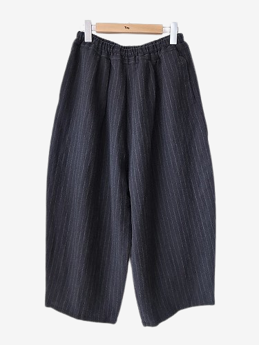 Ordinary fits BALL PANTS stripe ladies