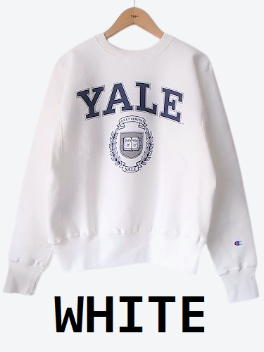 Champion リバースウィーブクルーネックスウェット YALE mens