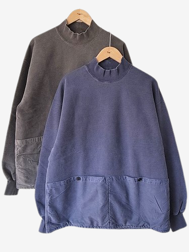EEL products ビフポケTee モックネック × Good On unisex