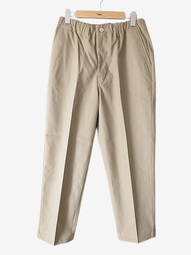 《50%OFF》 STILL BY HAND コットンテーパードパンツ mens