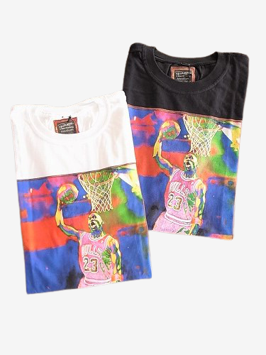 《30%OFF》 R MAX CLOTHING Michael Jordan プリントTシャツ mens