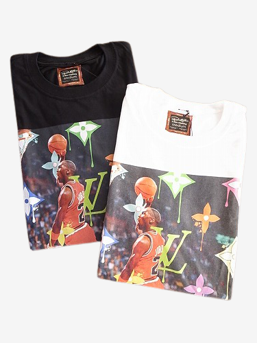 R MAX CLOTHING Michael Jordan プリントTシャツ mens