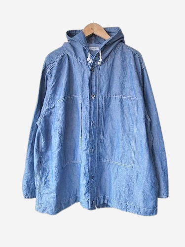 Ordinary fits バルーンパーカー シャンブレー unisex