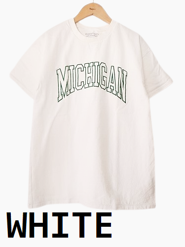 50%OFF SLOPPY åץTee MICHIGAN unisex