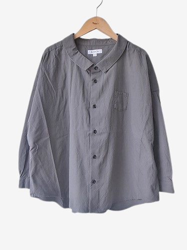 Ordinary fits (オーディナリーフィッツ) BARBER SHIRTS CHARCOAL 正規 