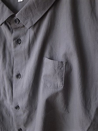 Ordinary fits (オーディナリーフィッツ) BARBER SHIRTS CHARCOAL 正規