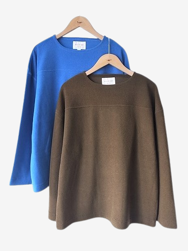 STILL BY HAND ウールカットソー mens