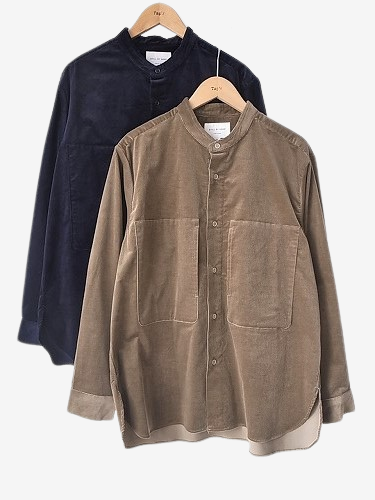 STILL BY HAND コーデュロイオーバーシャツ mens