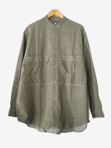 HAVERSACK コットンリネンワークシャツ mens