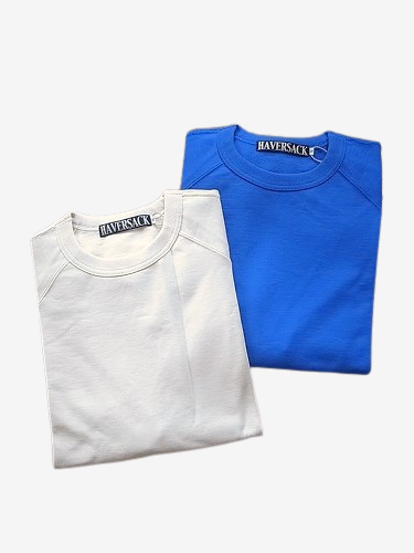 HAVERSACK ラグランハーフスリーブスウェット mens