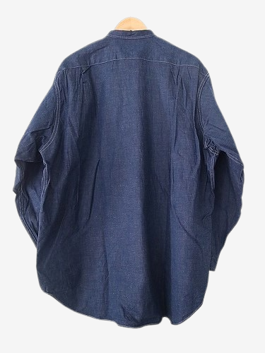HAVERSACK (ハバーサック) バンドカラーデニムワークシャツ 正規通販 - 神戸のセレクトショップ Tapir (タピア)