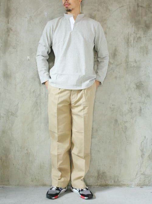 BARBARIAN (バーバリアン) ヘンリーネックラガーシャツ ソリッド 正規通販 - 神戸のセレクトショップTapir（タピア）