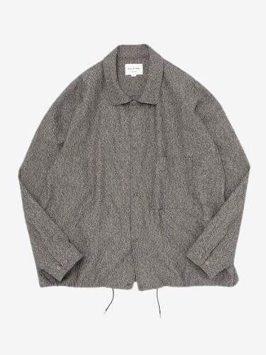STILL BY HAND メランジコーチジャケット mens