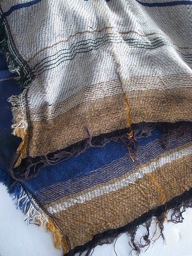 tamaki niime ڿ roots shawl wool  cotton middle С֥