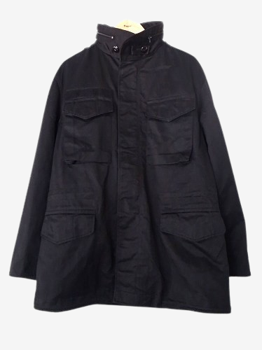 オーストリア軍 M65フィールドジャケット ブラック染め DEADSTOCK mens