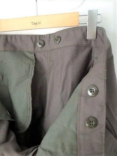 ドイツ軍 モルスキン 【未使用】ジャーマンクロス カーゴパンツ レプリカ ドイツ軍 ジャーマンモールスキンカーゴパンツ OLIVE DEADSTOCK