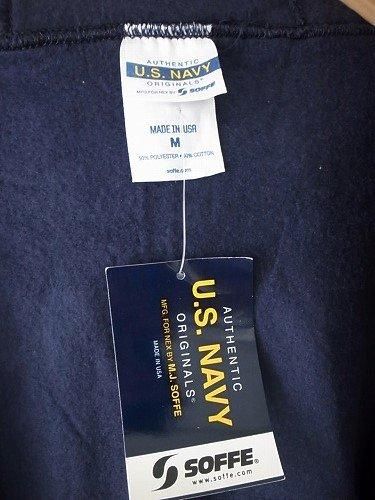 SOFFE (ソフィー) US.NAVY ジップスウェットパーカー NAVY 正規
