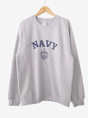 SOFFE US.NAVY 롼ͥåå GREY mens