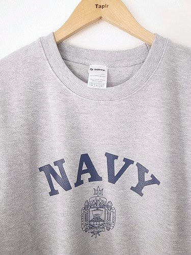 SOFFE US.NAVY 롼ͥåå GREY mens