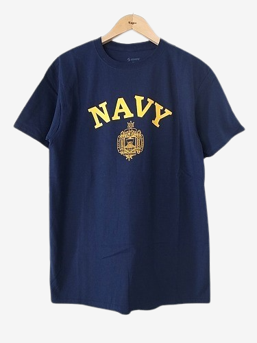 USNA プリントTシャツ NAVY unisex